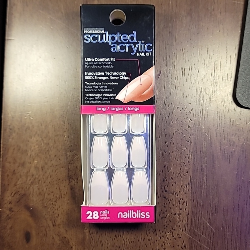 Dashing Diva Nailbliss Salon Gel Nails - Nude NIB